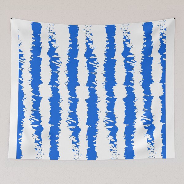 Item preview, Vertical blue and white striped designed and sold by Demna-S.