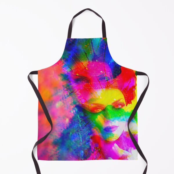 Item preview, Woman with Headdress Glitch Art designed and sold by glitchhub.