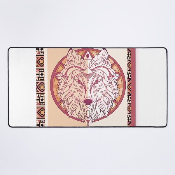 Item preview, The Earth Tone Fox Head Design designed and sold by MyMemoriesArts.