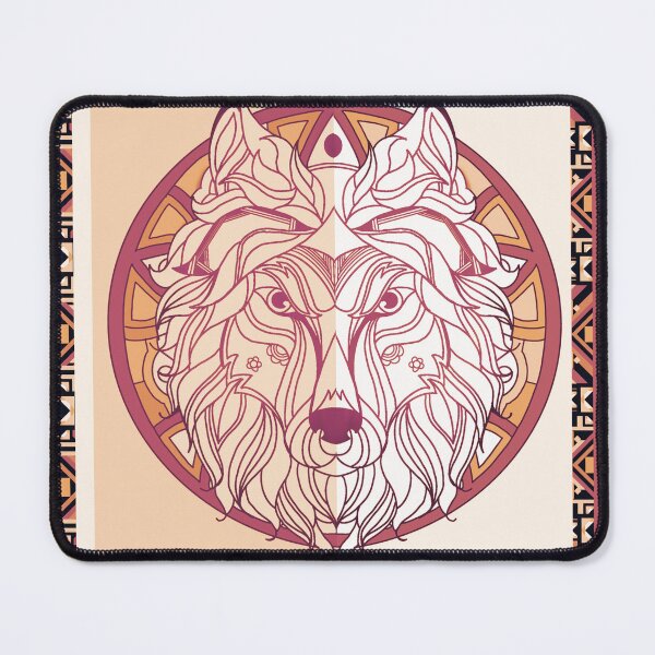 Item preview, The Earth Tone Fox Head Design designed and sold by MyMemoriesArts.