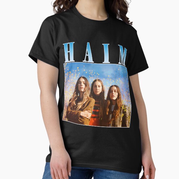 Artikel-Vorschau von American Pop Rock Band inkl. 3 Branches Haim Homage Tee Premium Awesome für Musikfans, designt und verkauft von FerminFeil.