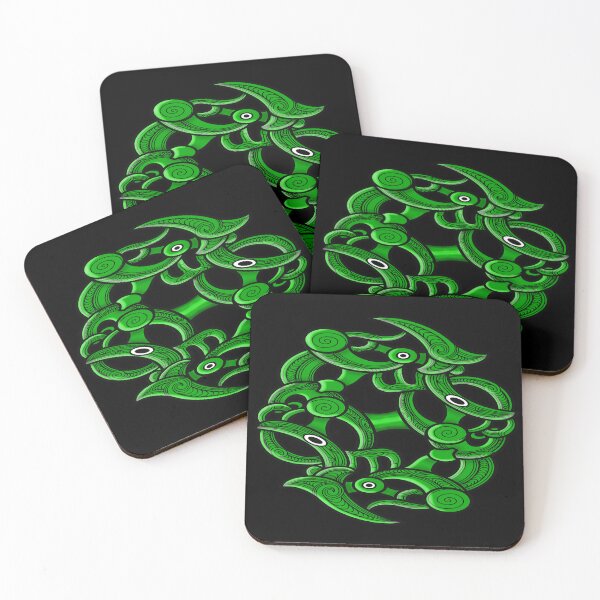 Item preview, TNT - MAORI YIN YANG - green designed and sold by TNT-STYLEZ.