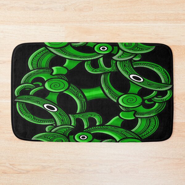 Item preview, TNT - MAORI YIN YANG - green designed and sold by TNT-STYLEZ.