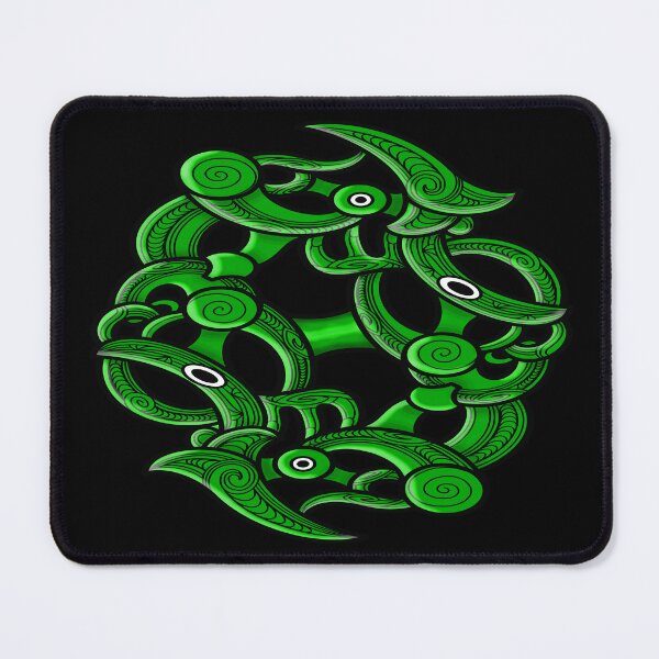 Item preview, TNT - MAORI YIN YANG - green designed and sold by TNT-STYLEZ.