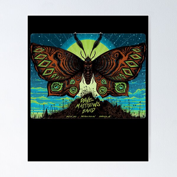 Item preview, DMB Show Poster Charlotte designed and sold by Mattieunique.
