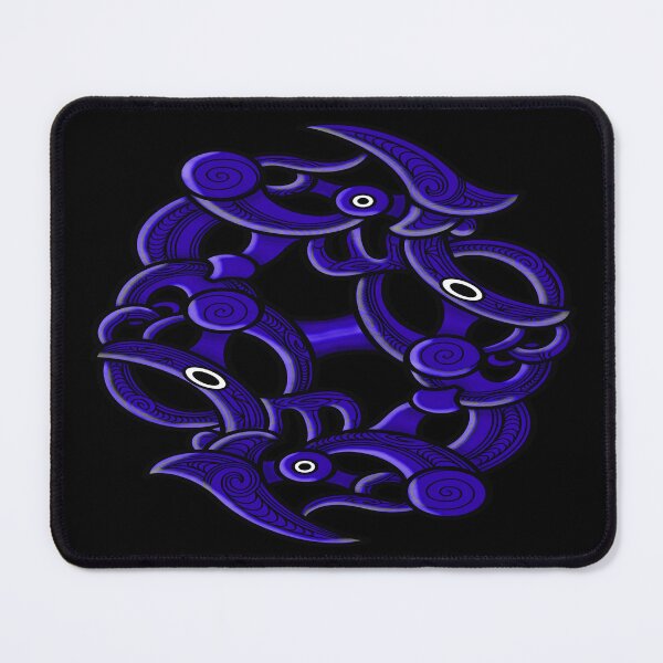 Item preview, TNT - MAORI YIN YANG - blue designed and sold by TNT-STYLEZ.