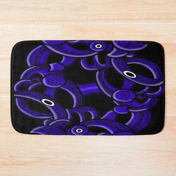 Item preview, TNT - MAORI YIN YANG - blue designed and sold by TNT-STYLEZ.