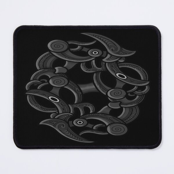 Item preview, TNT - MAORI YIN YANG - grey designed and sold by TNT-STYLEZ.