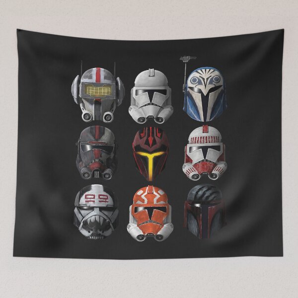 Item preview, The Clone Wars Clone Helmets  designed and sold by CrystalHaynes.