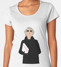 Miranda Priestly- The Devil Wears Prada Women's Premium T-Shirt