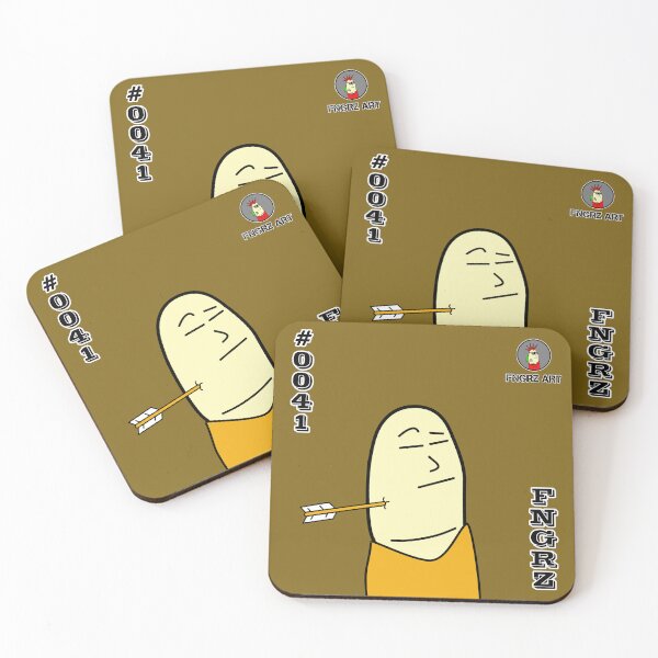 Item preview, FNGRZ - #0041 - cartoon finger art artwork collection designed and sold by PCMUnlimited.