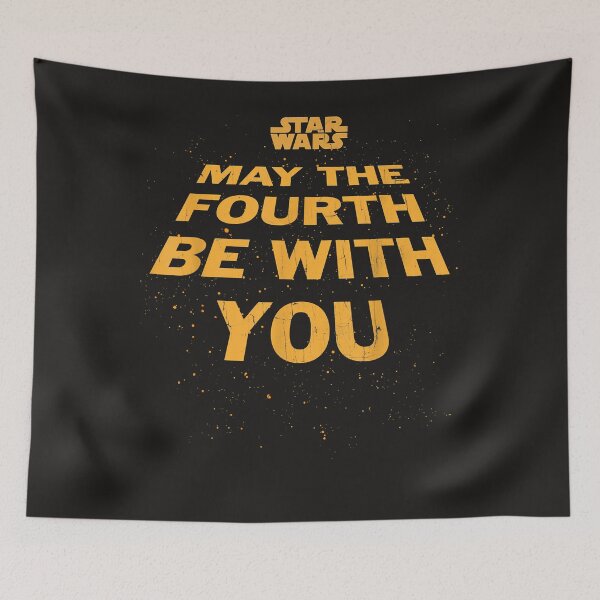 Item preview, May The Fourth Be With You Tilted Logo Poster  designed and sold by BerniceAult.