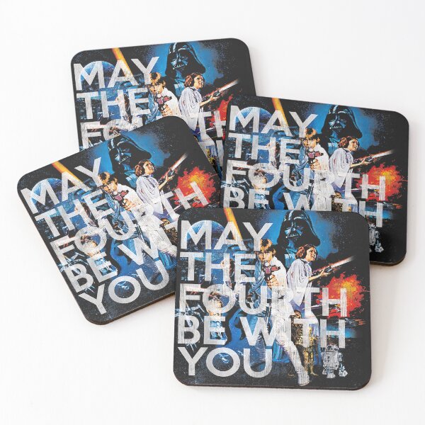 Item preview, May The Fourth Be With You Vintage Movie Poster designed and sold by CrystalHaynes.