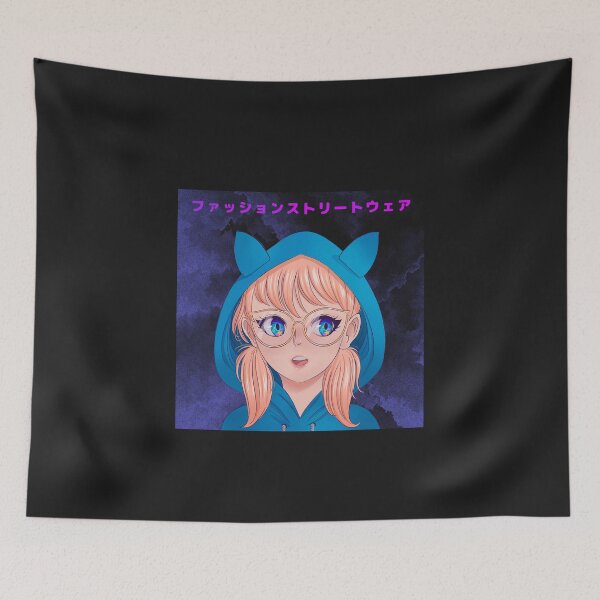 Item preview, japanese schoolgirl designed and sold by Verbiage24.