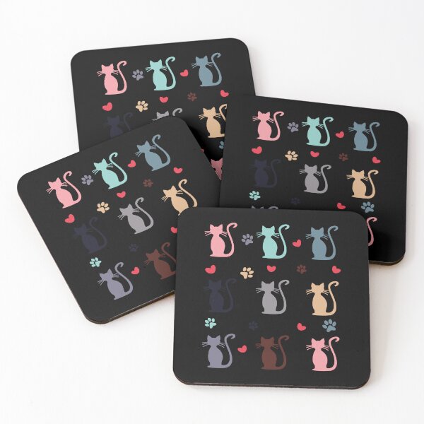 Item preview, Cats & Hearts | Love | Kittens | Animal | Cute Cats Design  designed and sold by Ravenvine.