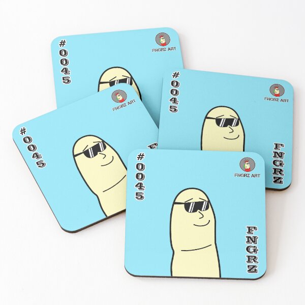 Item preview, FNGRZ - #0045 - cartoon finger art artwork collection designed and sold by PCMUnlimited.