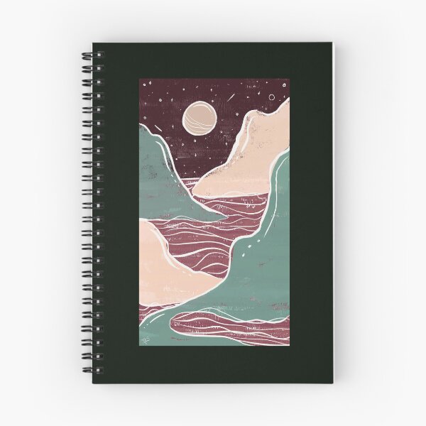Item preview, Seascape stylized designed and sold by Maeymaymay.