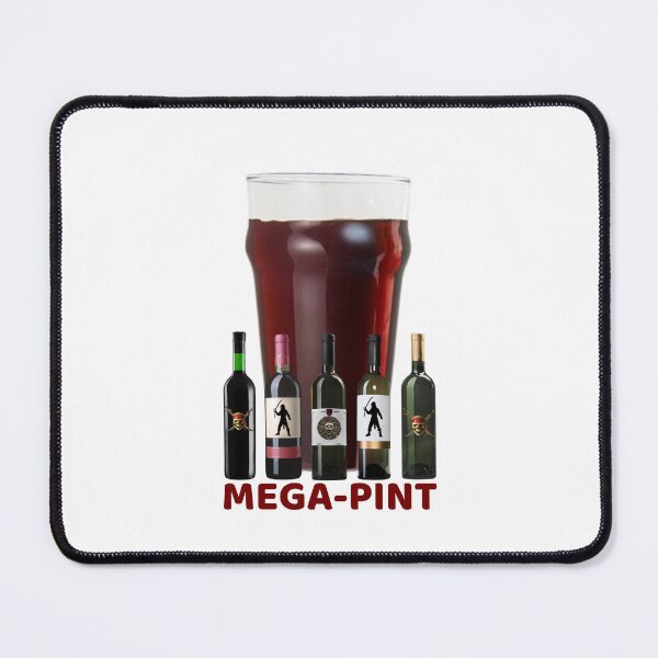 Item preview, Mega Pint Glass Black Pearl Ship Depp Trial Pirates Caribbean designed and sold by CBCreations73.