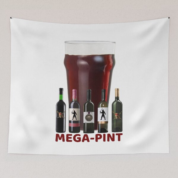 Item preview, Mega Pint Glass Black Pearl Ship Depp Trial Pirates Caribbean designed and sold by CBCreations73.