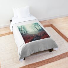 misty march morning Comforter