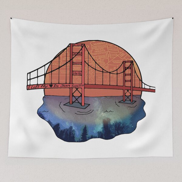 Item preview, I Left My Heart in San Francisco designed and sold by Ratch2929.