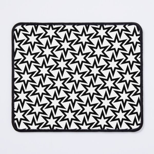 Item preview, Small Black star Repeating Pattern designed and sold by TMBTM.