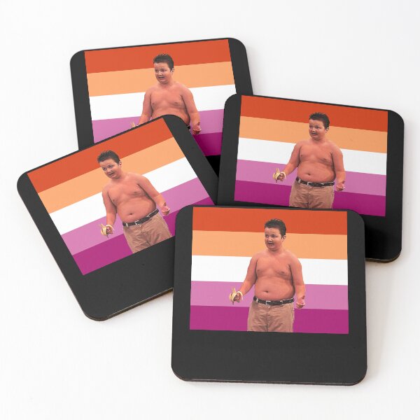 Item preview, Special Present Lesbian Flag Gibby designed and sold by CarolaneRogahn.