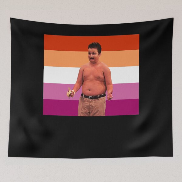 Item preview, Special Present Lesbian Flag Gibby designed and sold by CarolaneRogahn.