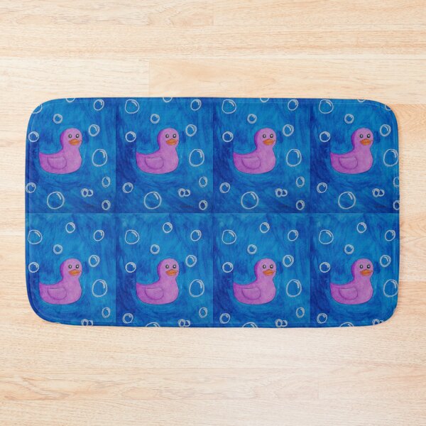 Item preview, Purple Rubber Duckie Painting designed and sold by Caseymakesart.