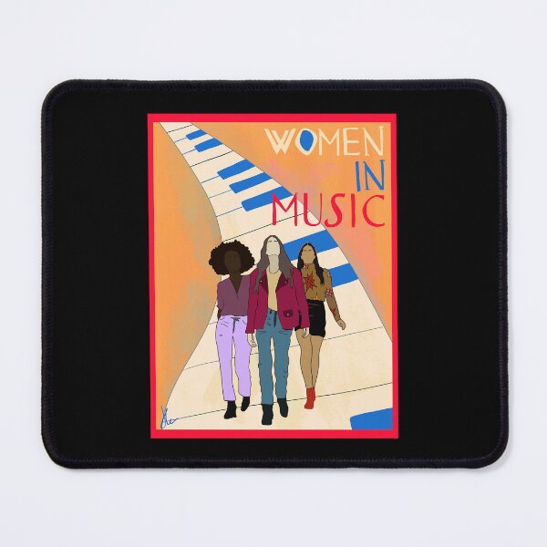 Item preview, American Pop Rock Band Including 3 Branches Women In Music Orange Retro Vintage designed and sold by FerminFeil.