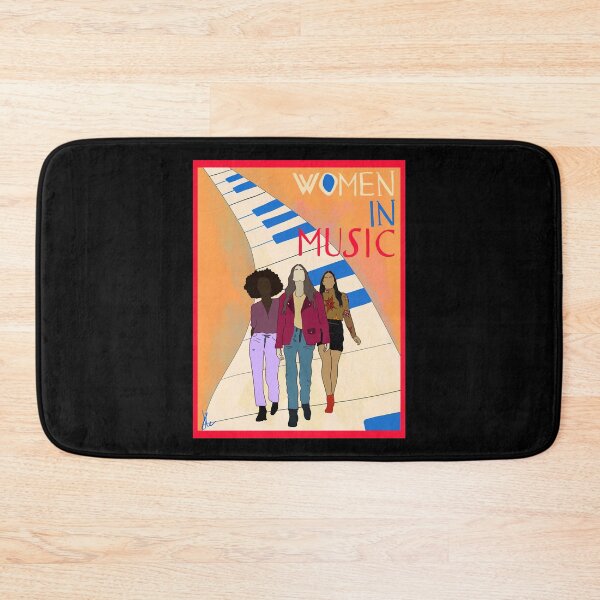 Item preview, American Pop Rock Band Including 3 Branches Women In Music Orange Retro Vintage designed and sold by FerminFeil.