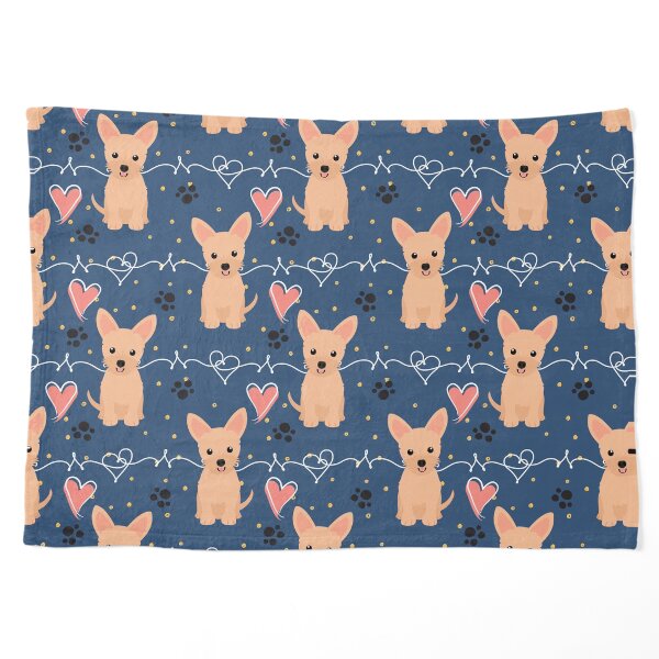 Love Cute Chorkie Chihuahua Yorkie mix Pet Blanket