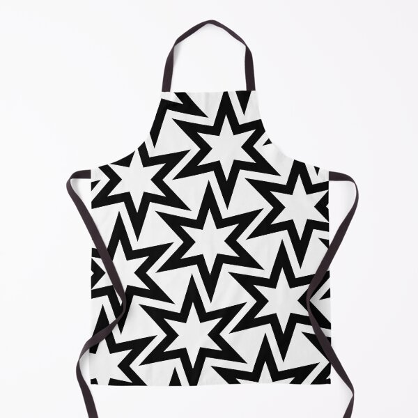 Item preview, Big Black Star Repeating Pattern designed and sold by TMBTM.
