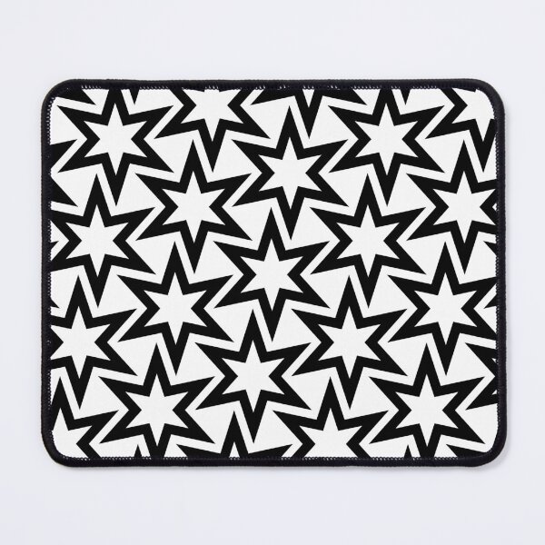 Item preview, Black Star Repeating Pattern designed and sold by TMBTM.