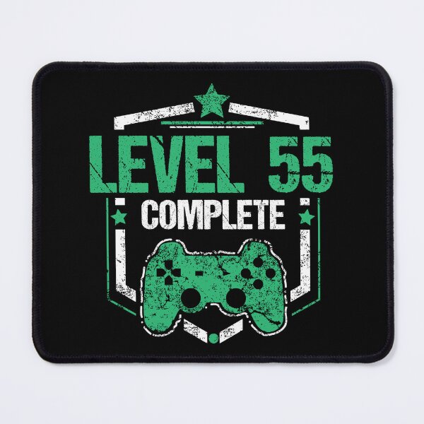 Item preview, Gamer Shirt Level 55 Complete Gaming Birthday Gift Tee designed and sold by haselshirt.