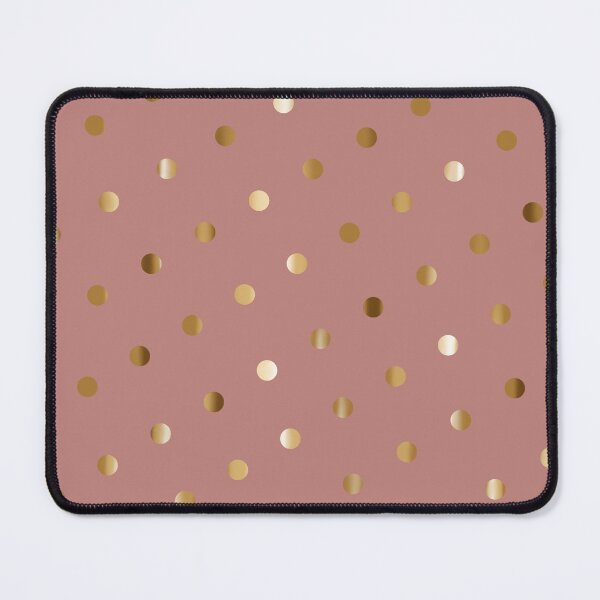 Item preview, Polka dot design, fashion backround, fashion polka dot, flesh pink polka dot, gold polka dot designed and sold by gabrielakrall.