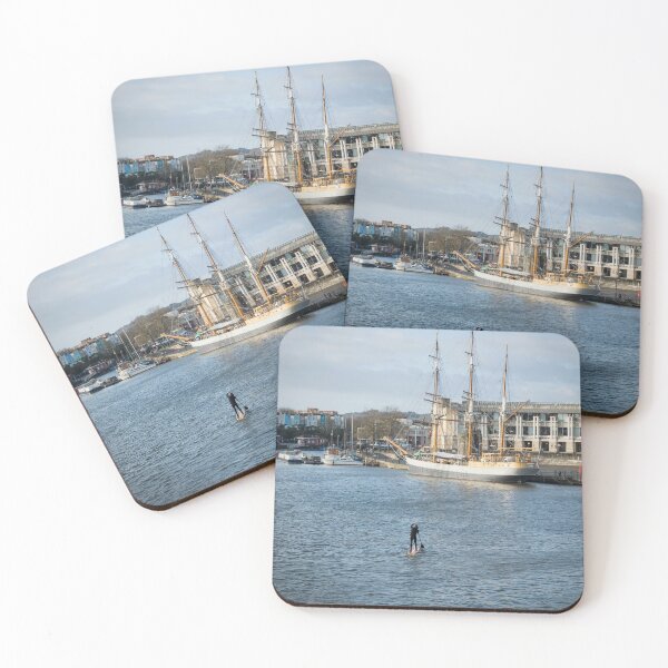Item preview, Bristol Docks in Winter designed and sold by Carolyn Eaton.