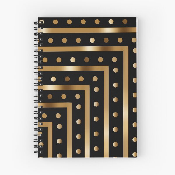 Item preview, Polka dot design, fashion backround, fashion polka dot, black and gold design designed and sold by gabrielakrall.