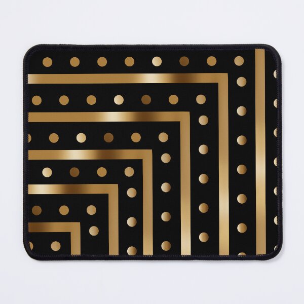 Item preview, Polka dot design, fashion backround, fashion polka dot, black and gold design designed and sold by gabrielakrall.
