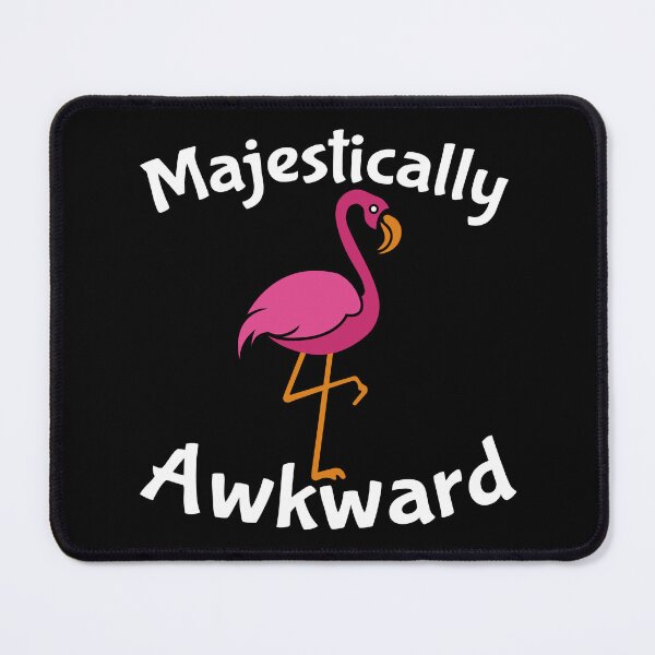 Item preview, Flamingo Shirt Majestically Awkward Funny Gift Tee designed and sold by haselshirt.