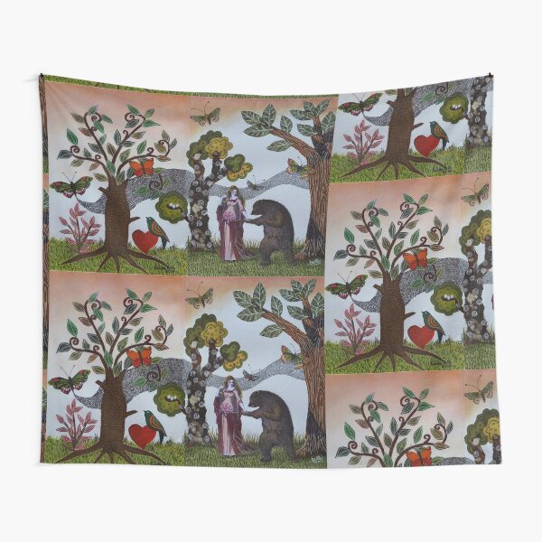 Once upon a time an enchanted forest... Tapestry