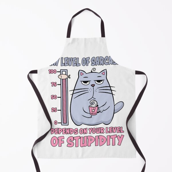 Item preview, My Level Of Sarcasm Depends On Your Level Of Stupidity designed and sold by Fabvity.