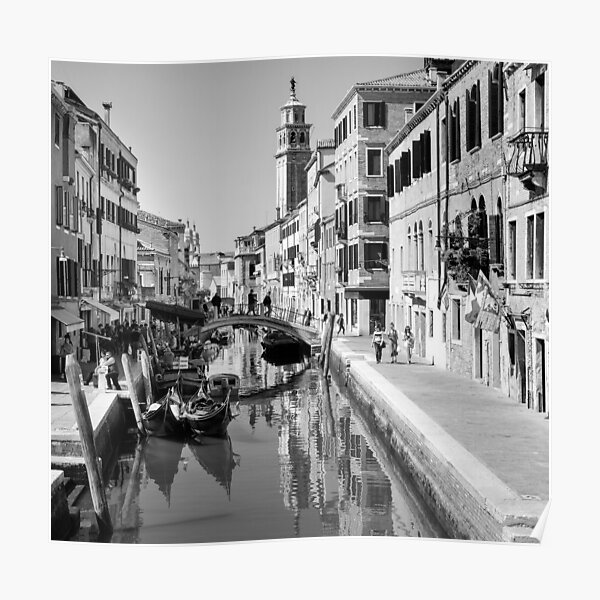 Rio di San Barnaba Venice Poster