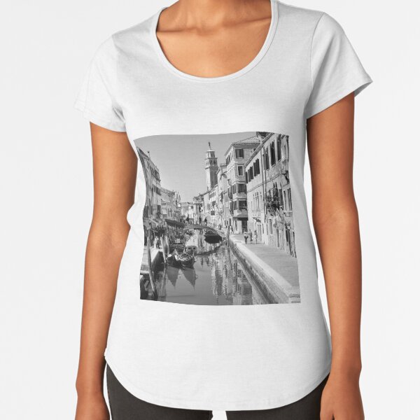 Rio di San Barnaba Venice Premium Scoop T-Shirt