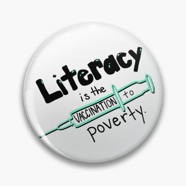 Item preview, Literacy is the Vaccination to Poverty designed and sold by 00brooke00.