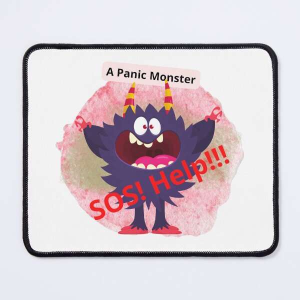 Item preview, The Anatomy of Procrastination - I am Panic Monster designed and sold by Zukhra79.