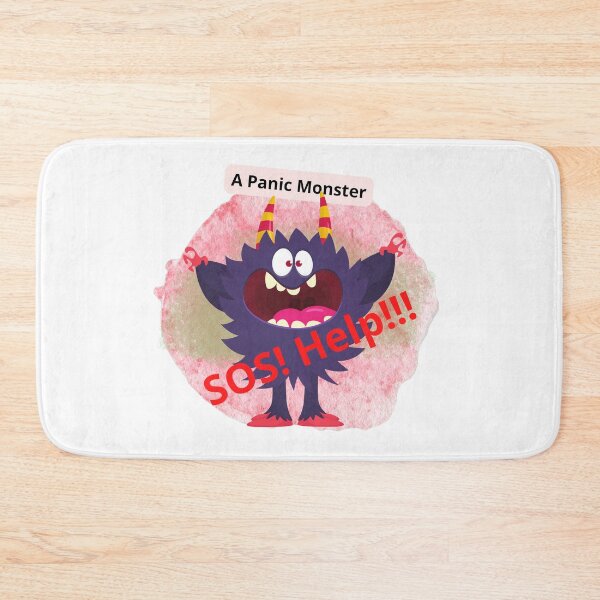 Item preview, The Anatomy of Procrastination - I am Panic Monster designed and sold by Zukhra79.