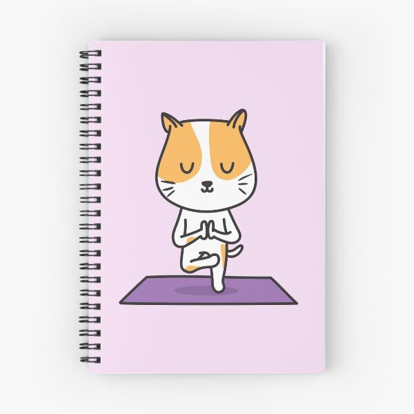 Item preview, Yoga Cat designed and sold by cartoonbeing.