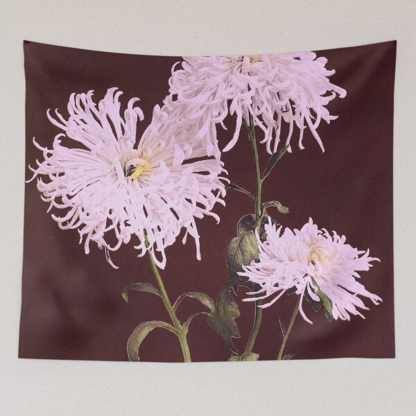 Item preview, Antique Chrysanthemum Collotype designed and sold by jadeandjester.