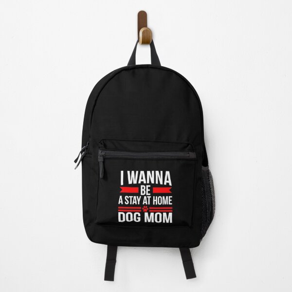 Artikelvorschau, Dog Shirt I Wanna Be A Stay At Home Dog Mom Gift Tee entworfen und verkauft von haselshirt.